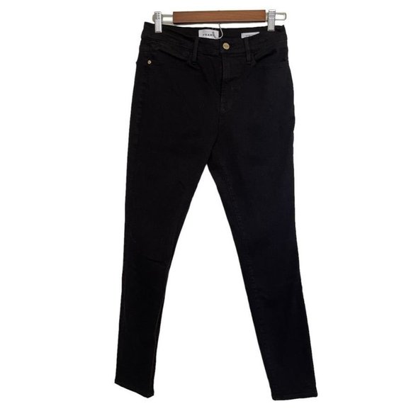 Frame Denim Denim - FRAME Jeans Black Le High Skinny Size 28